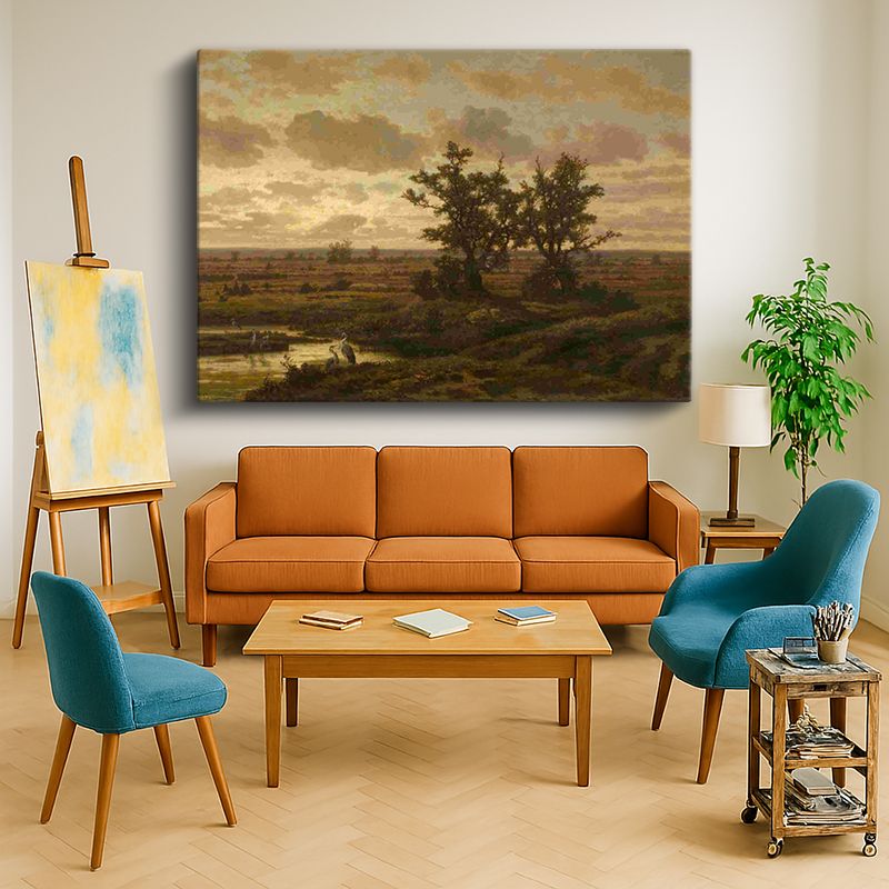 Ressam Kanvas Tablo 496